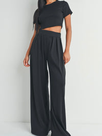 Short Sleeve Pant Set