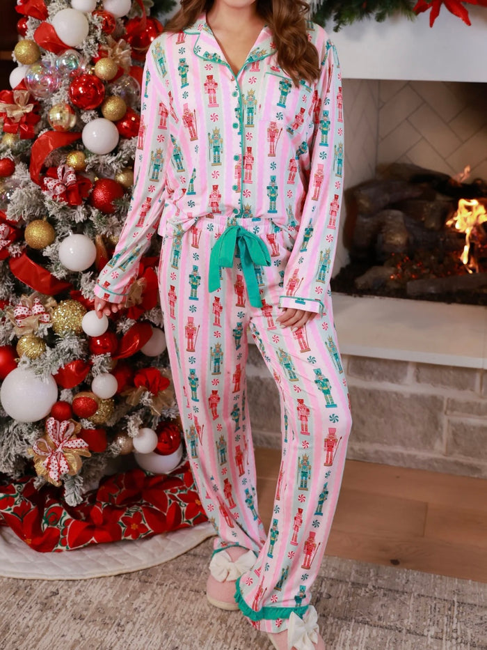Nutcracker Magic Ruffle Pajama Set