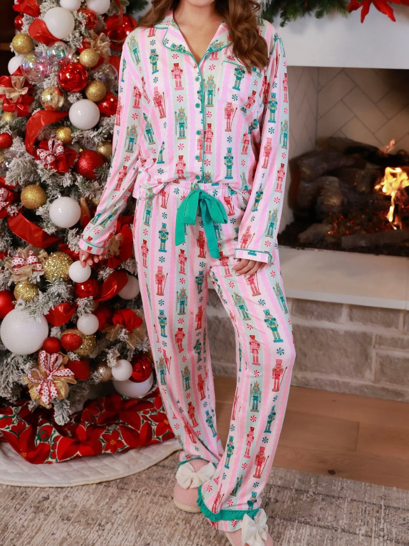 Nutcracker Magic Ruffle Pajama Set