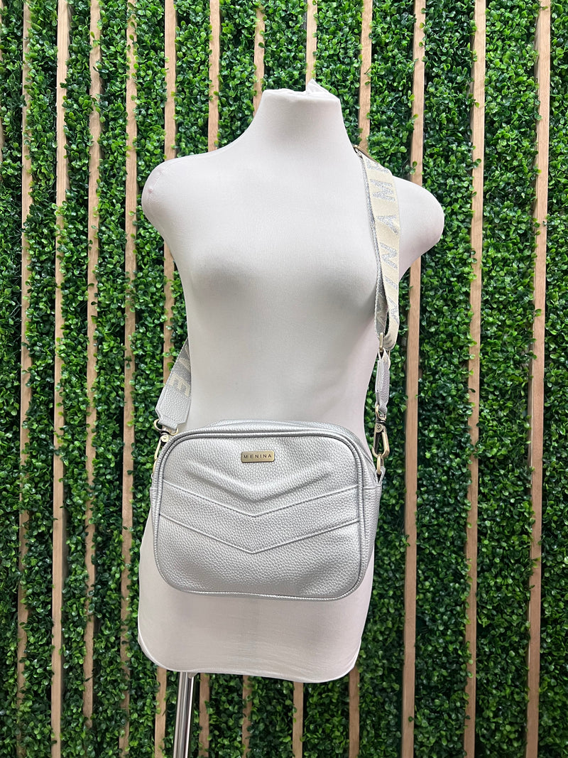 Stud Screw Detail Travel Bag