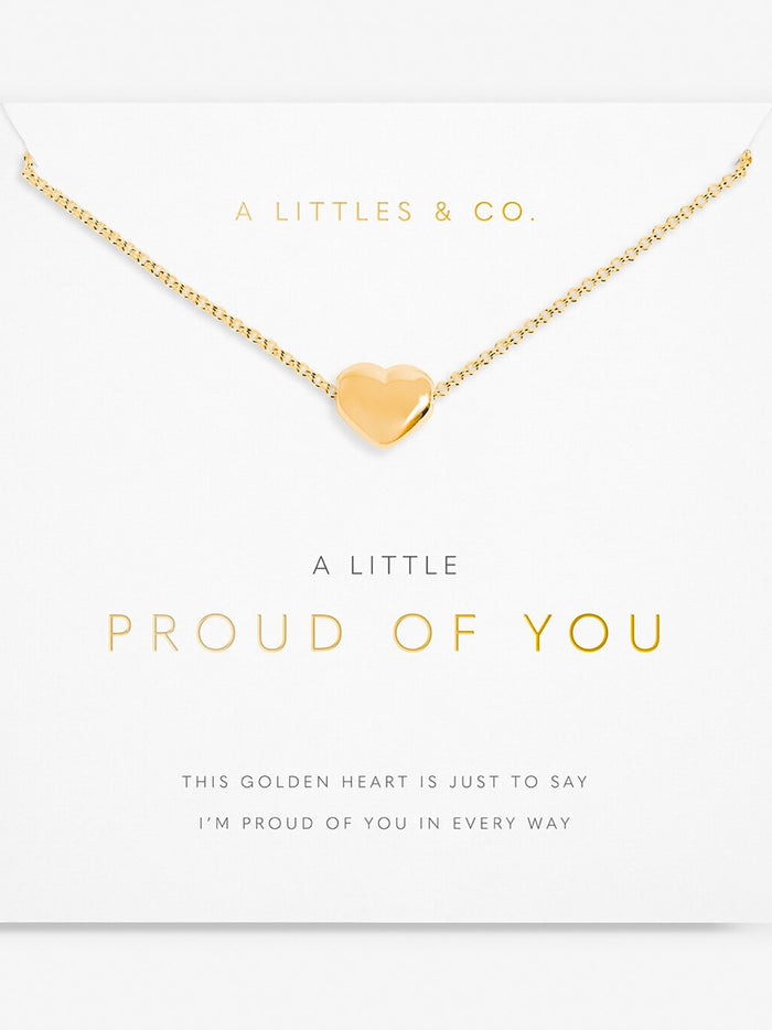 Little Moment  Proud of You Gold  Necklace
