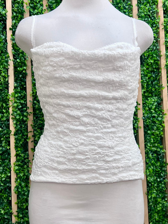 Lace Whisper Cami Top