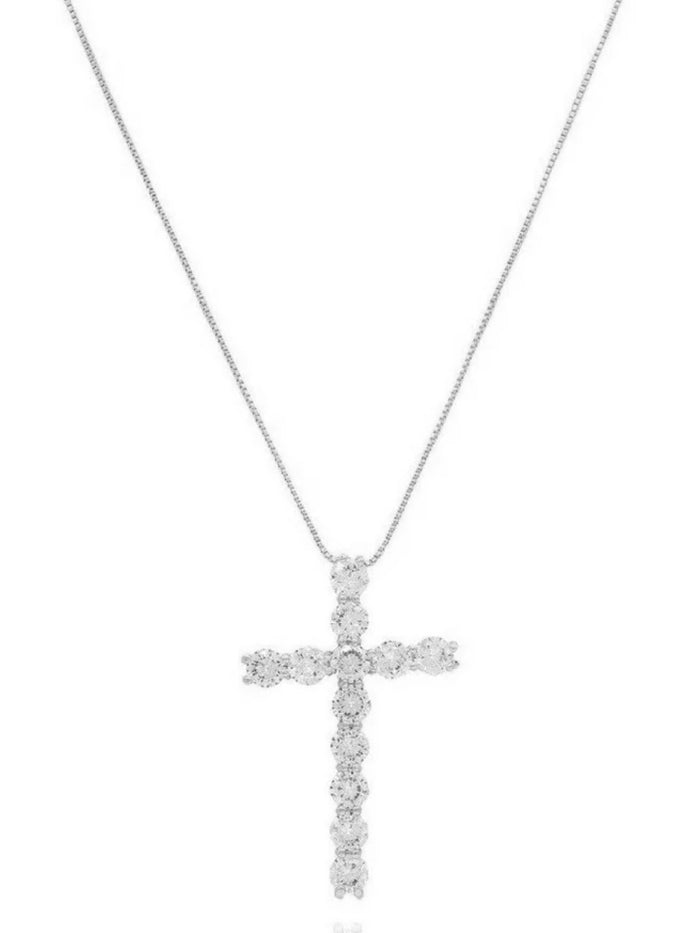 SJ Medium Cross Pendant