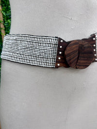 Boho Beaded Elastic Belts