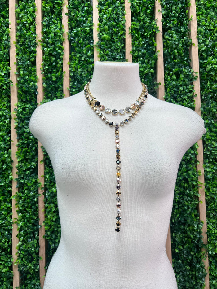 Mini Multi Metallic LA Necklace