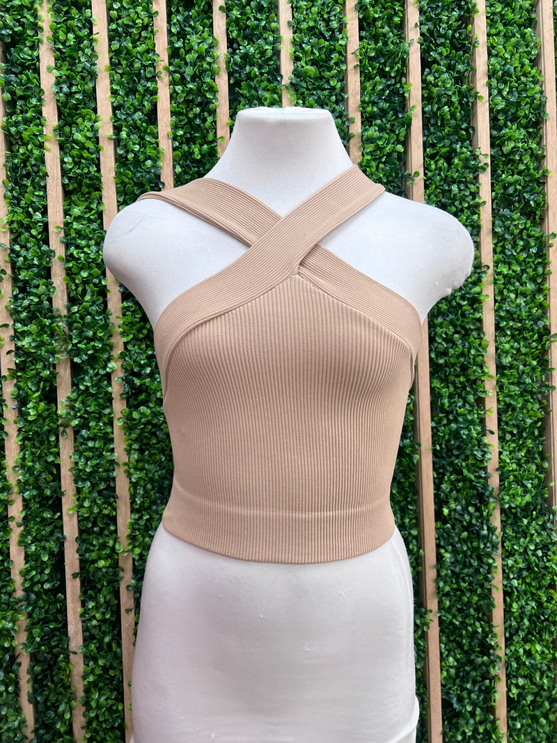 Crossed Front Crop Basic