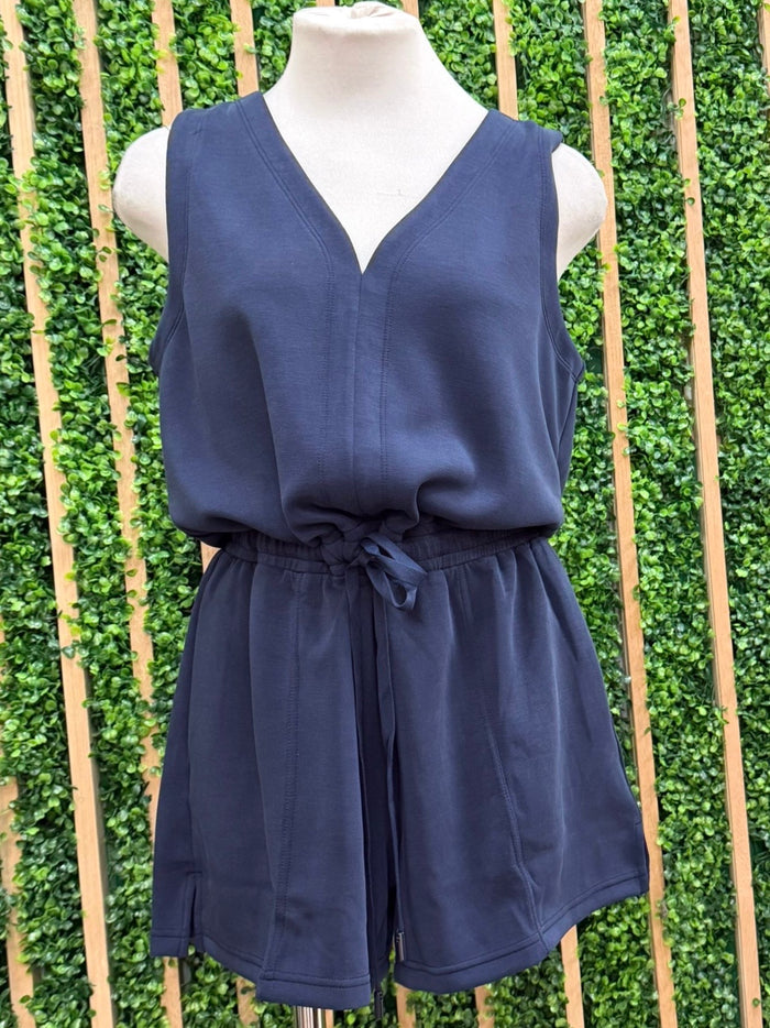 Soft Modal Navy Romper