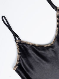 Whipstitch Satin Camisole