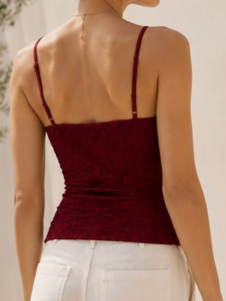 Lace Whisper Cami Top