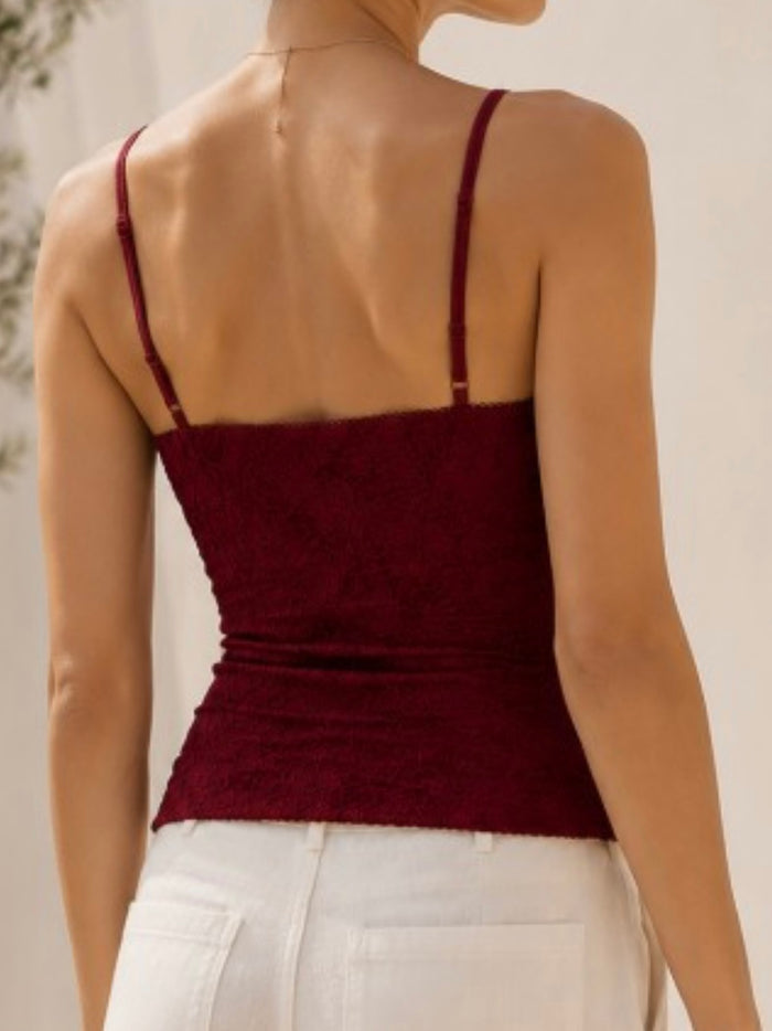 Lace Whisper Cami Top