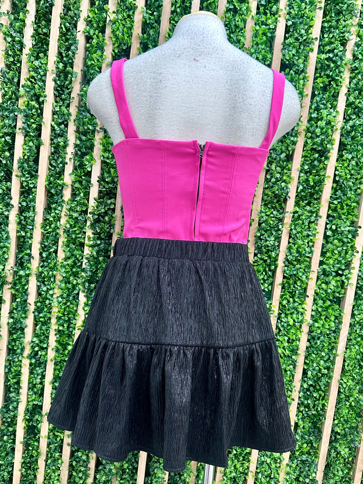 Square Neck Bustier Top