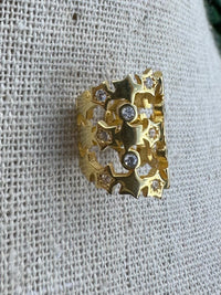 Triple Star Ear Cuff