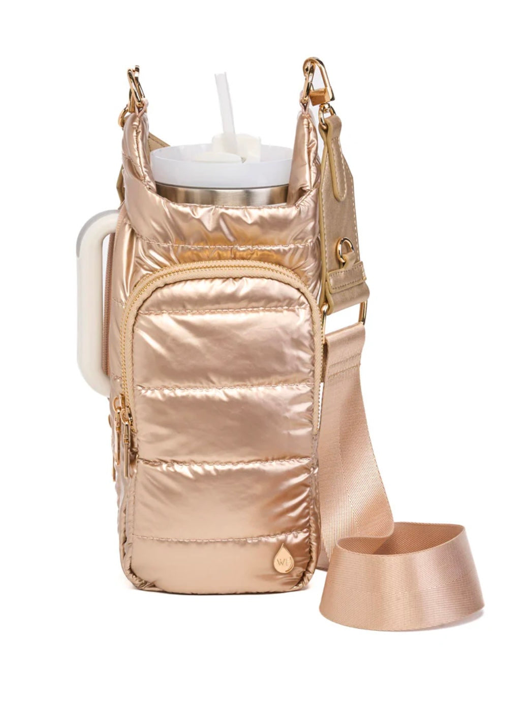 Handle Water Bottle Crossbody Bag