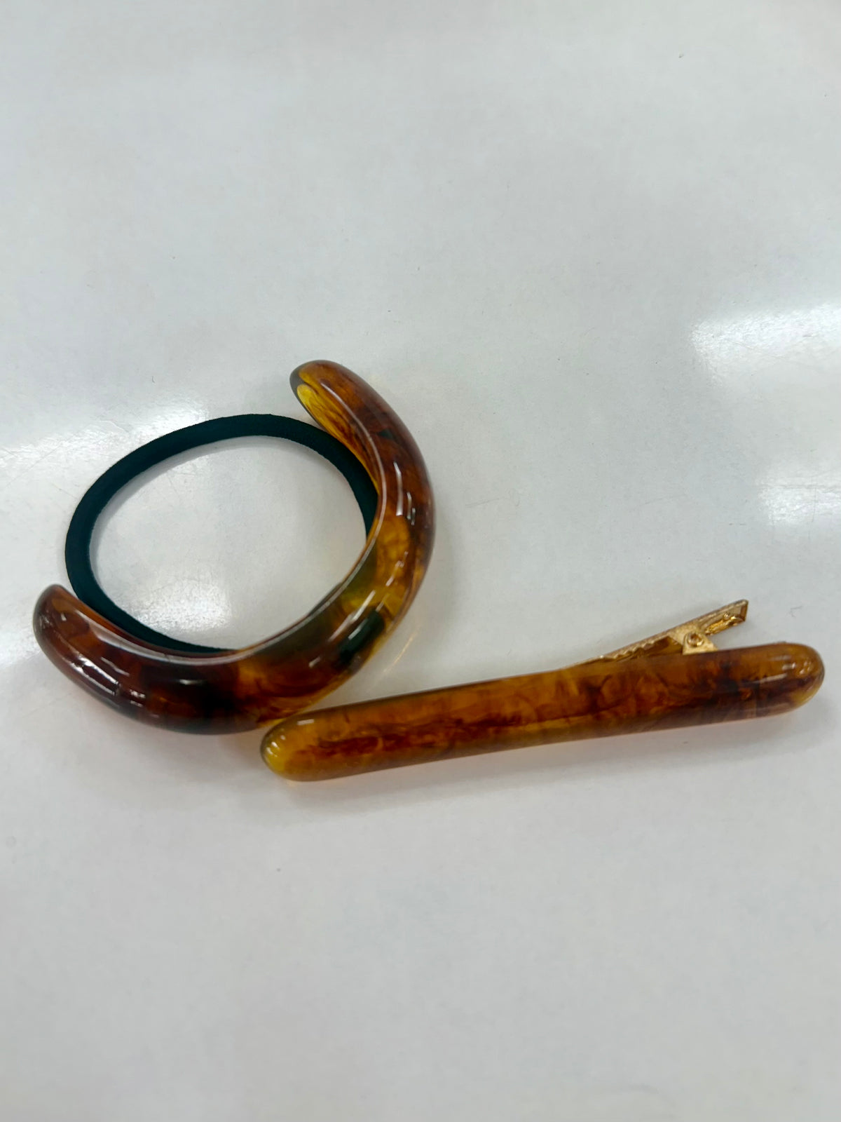 Resin Buckle Hair Tie