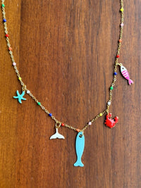 Coastal Treasures Layered Necklace Set