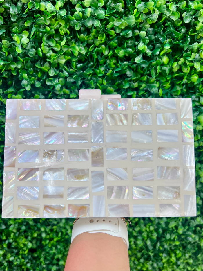 Nacar Rectangular Clutch
