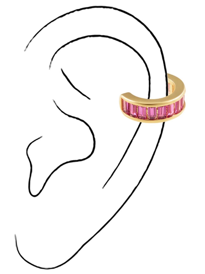 Peyton Baguette Ear Cuff