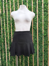 High Waisted Flounce Skort