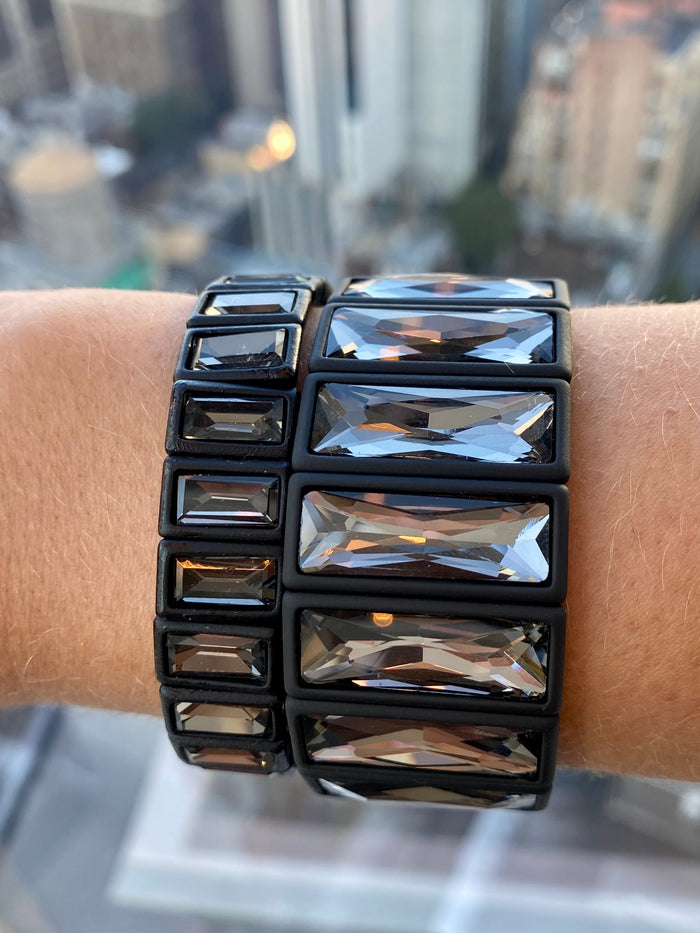 Fun Crystal Bracelet Duo