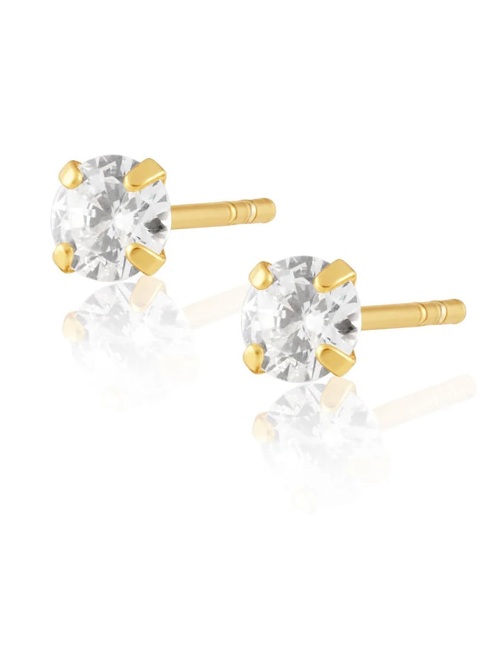 SJ Elegant Zirconia Studs