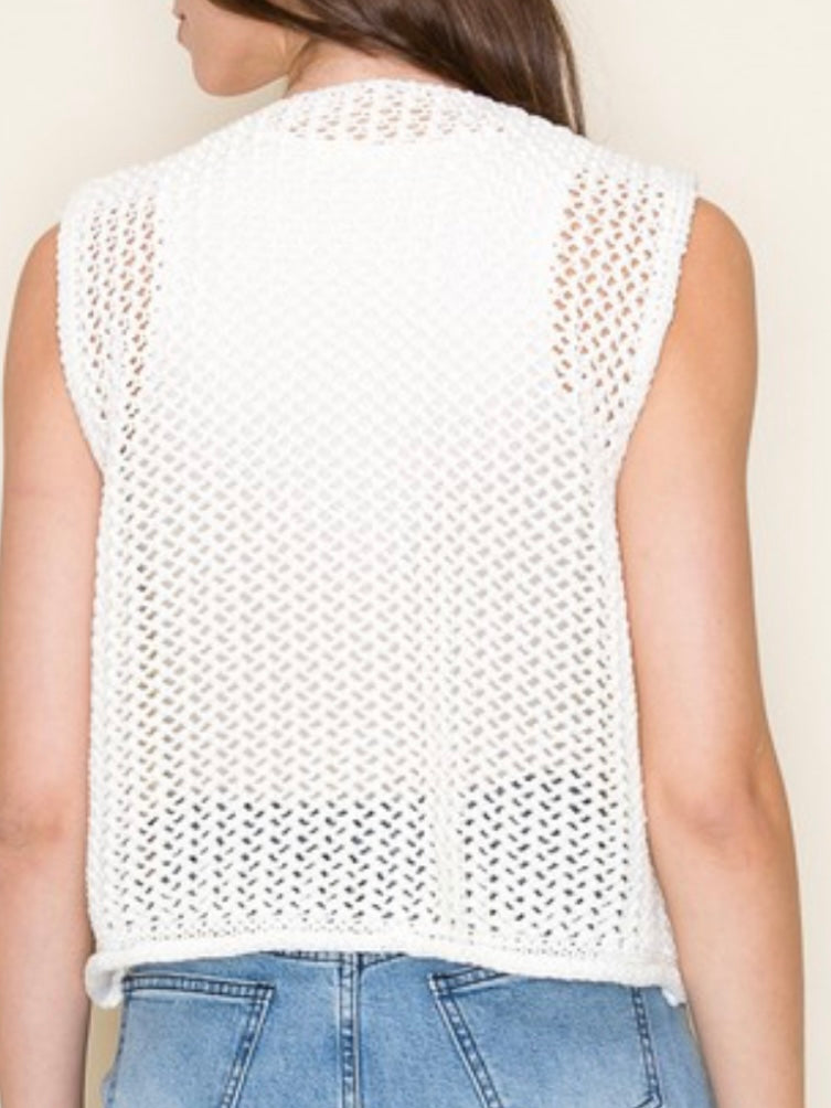 Breezy Knit Vest Top