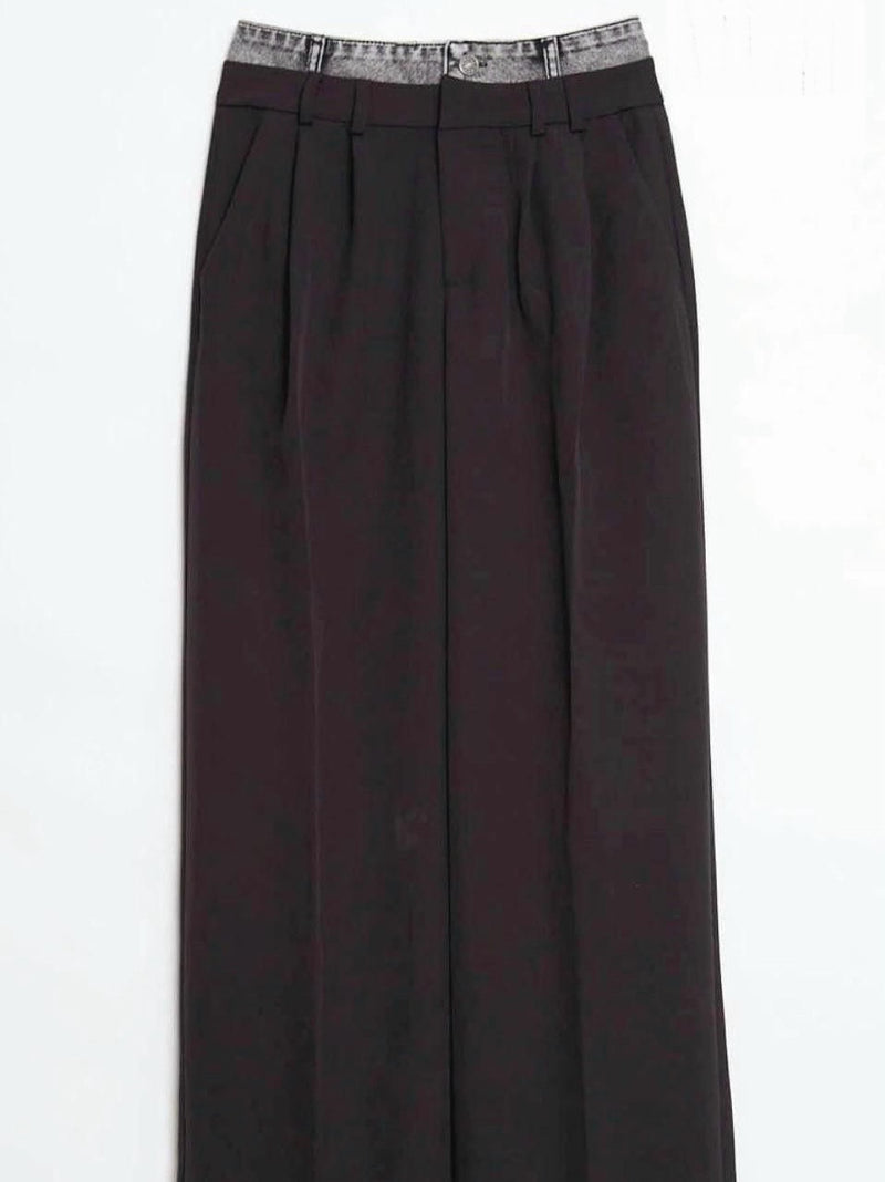Denim Waist Trousers