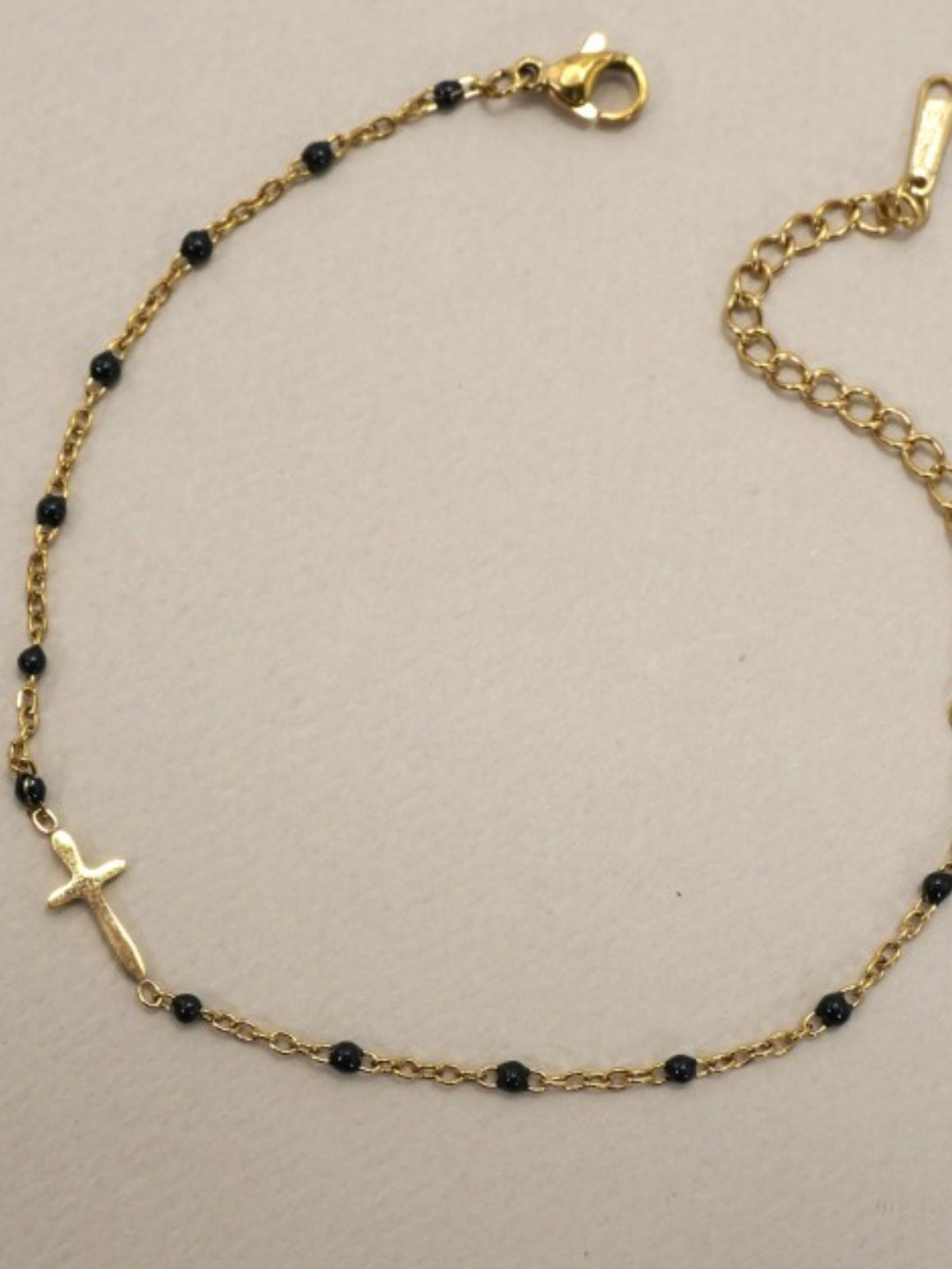 Stainless Steel Faith Cross Bracelet