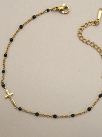 Stainless Steel Faith Cross Bracelet