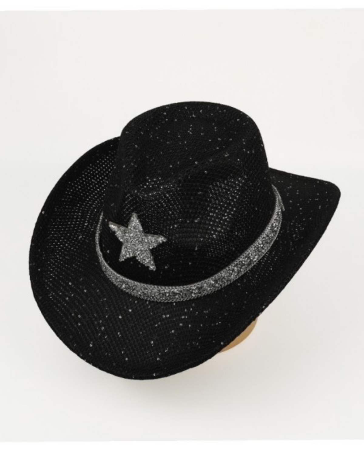 Glitter Star Cowboy Hat