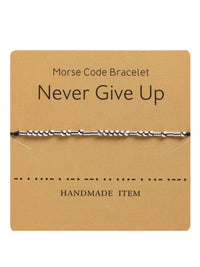 Meaningful Morse Code Bracelets