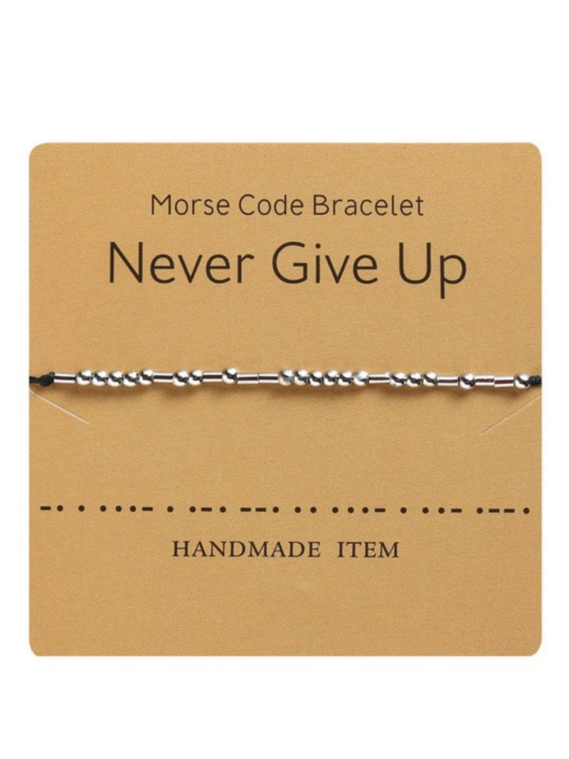Meaningful Morse Code Bracelets