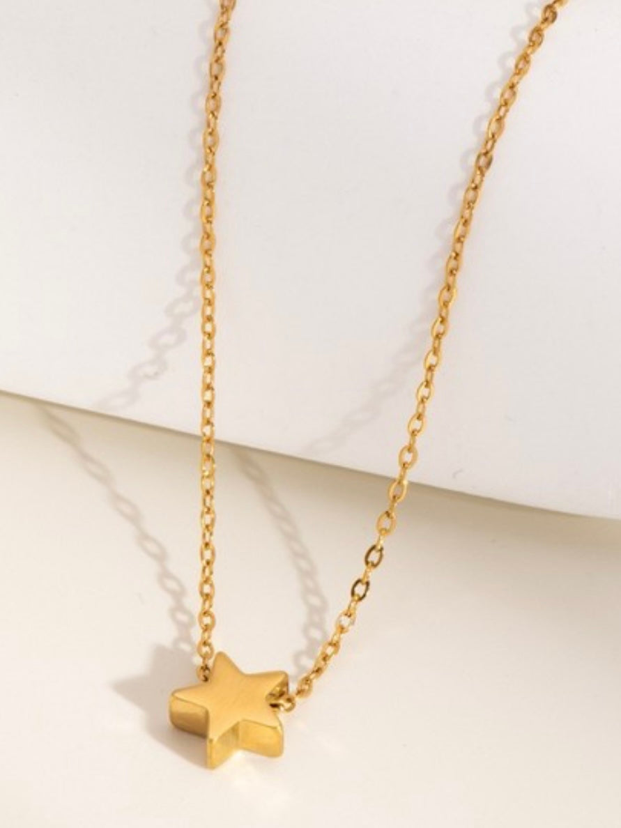 SS Meaning Charm Necklace