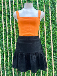Square Neck Bustier Top