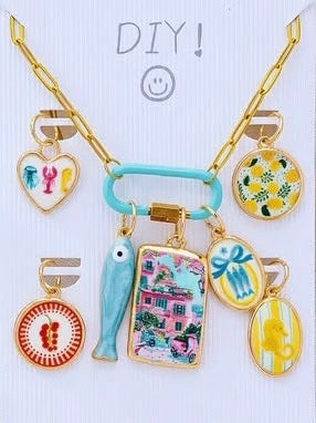 DIY Stainless Steel Coastal Charm Necklace
