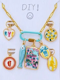 DIY Stainless Steel Coastal Charm Necklace