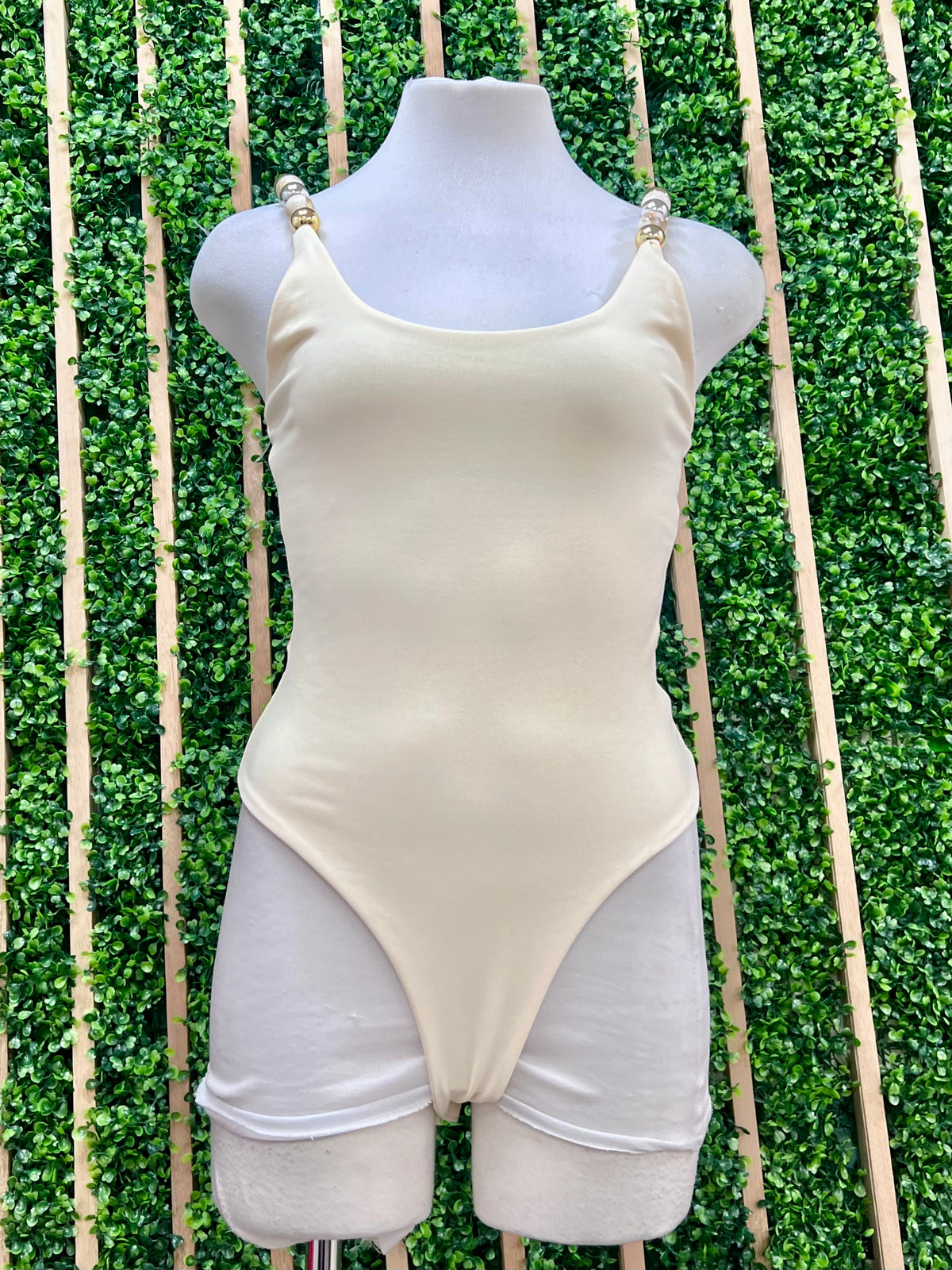 Beaded Detail Bodysuit