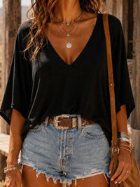 Flowy V-Neck Resort Top