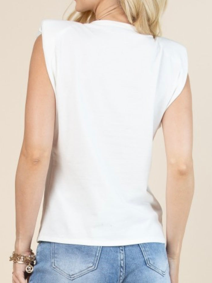 Camera Muscle Tee Top