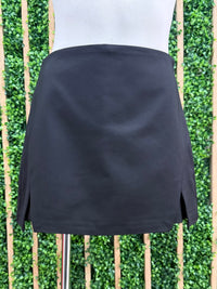 Side Slits Skort