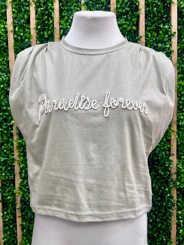 Paradise Forever Tee Top