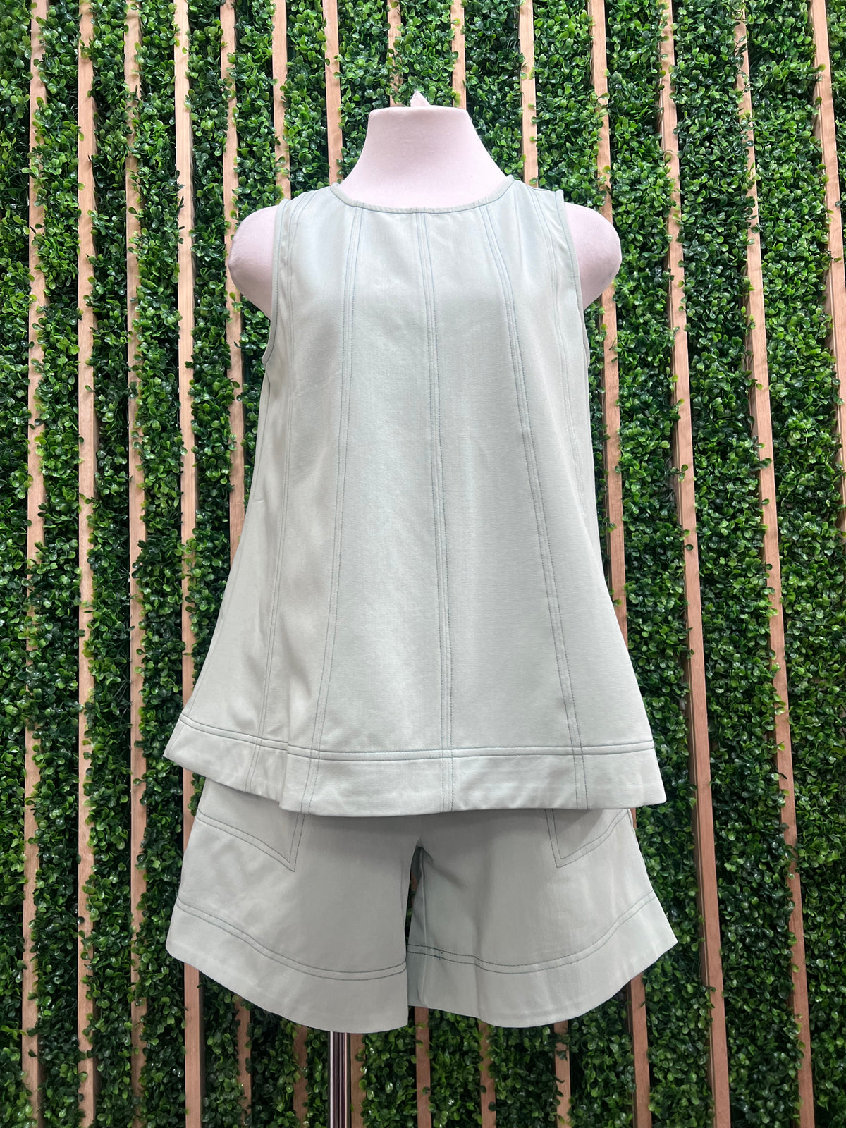 High Neck Sleeveless Top