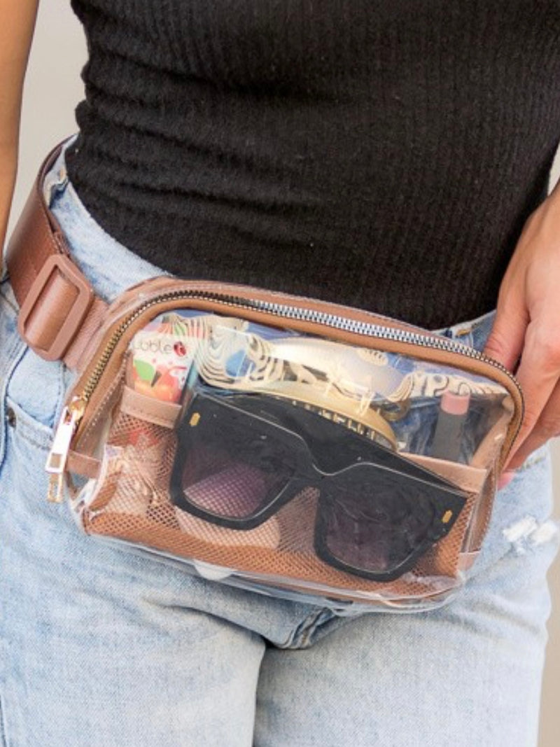 Clear Concert Belt Bag