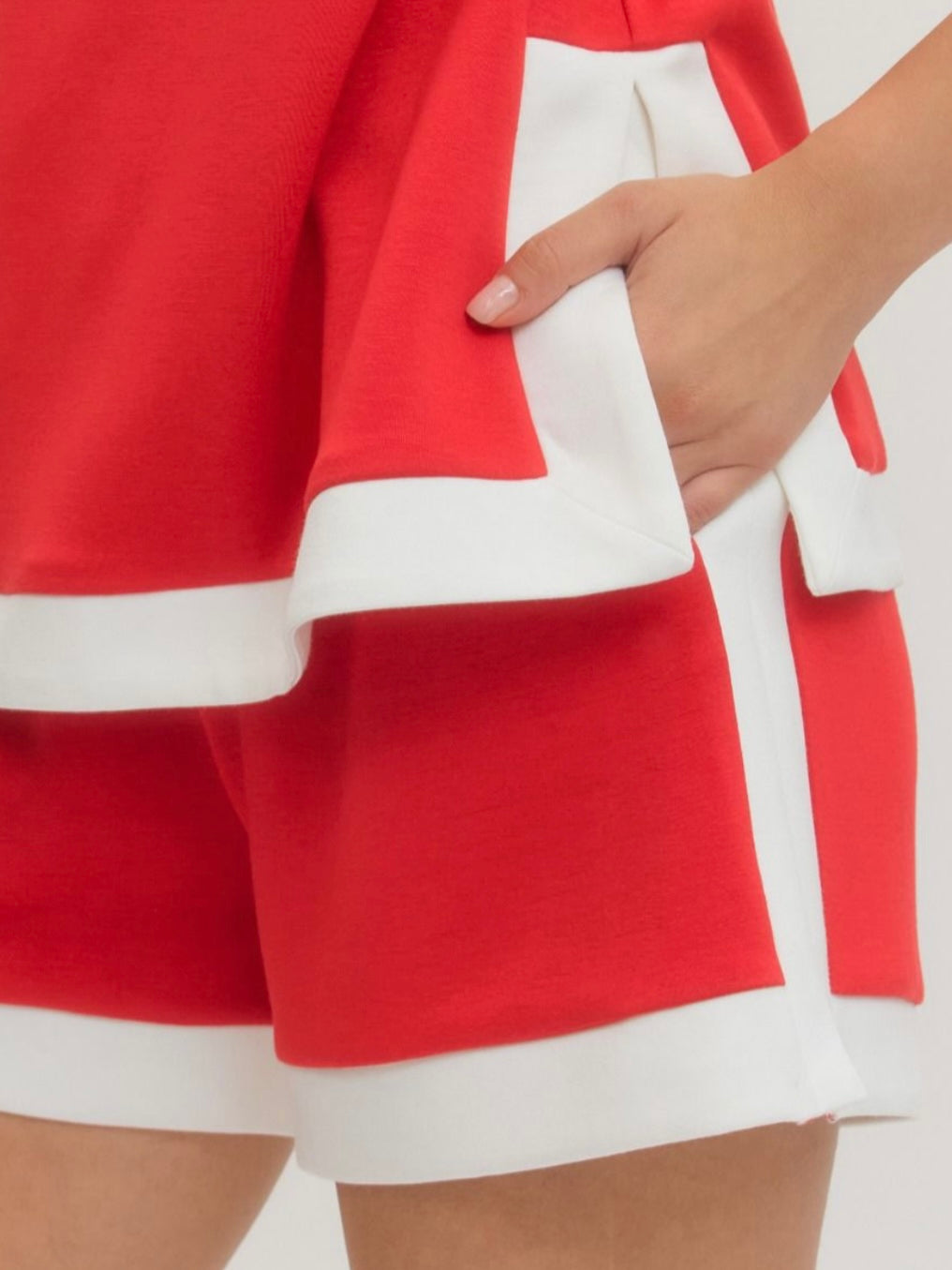 Side Trim short Pant Set