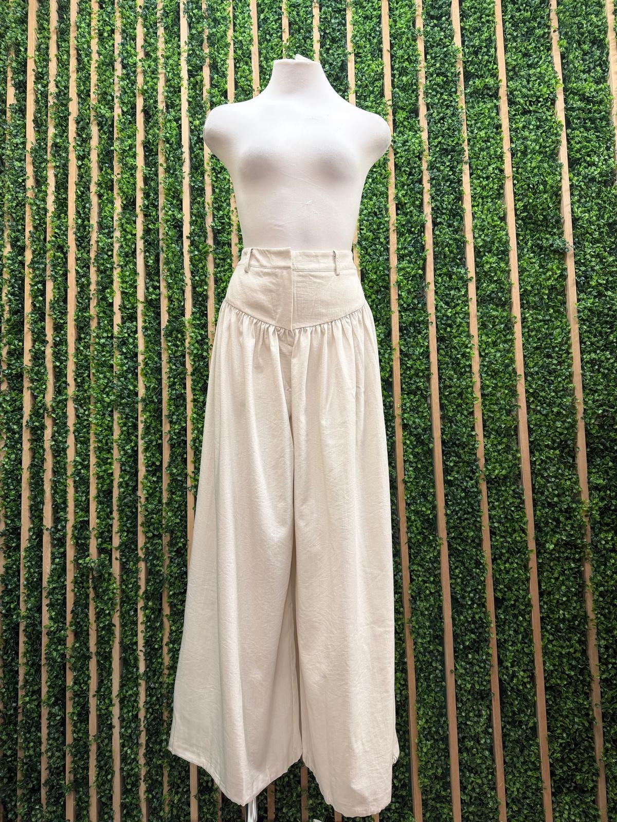 Ivory Balloon Pants