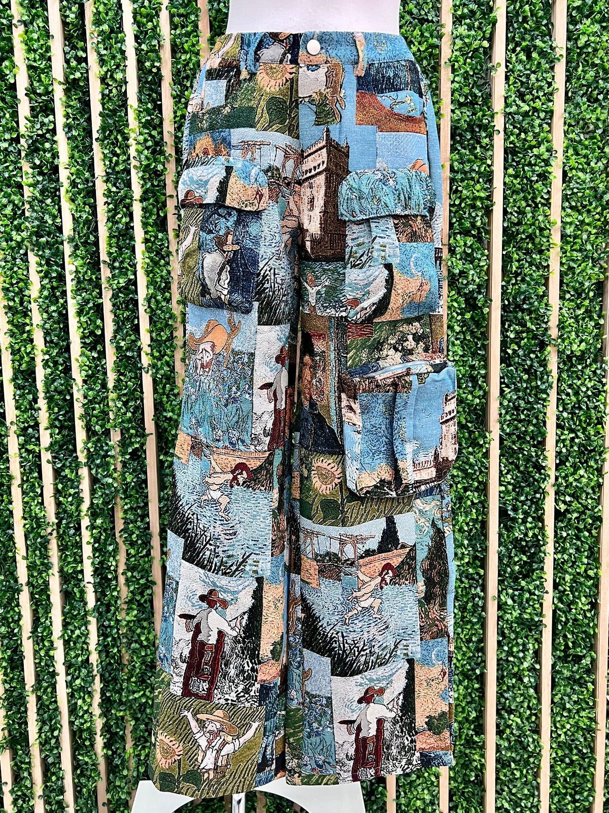 Victorian Tapestry Wide Leg Pant