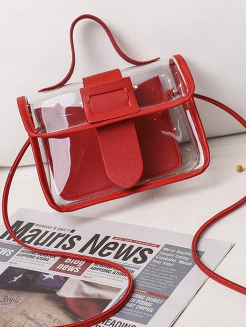 Full Color Clear Buckle Bag