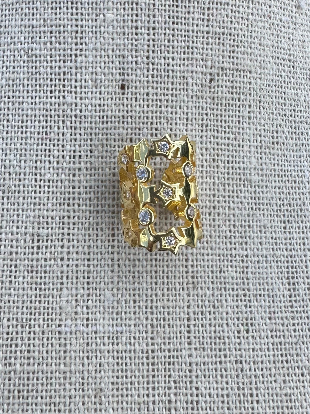 Triple Star Ear Cuff