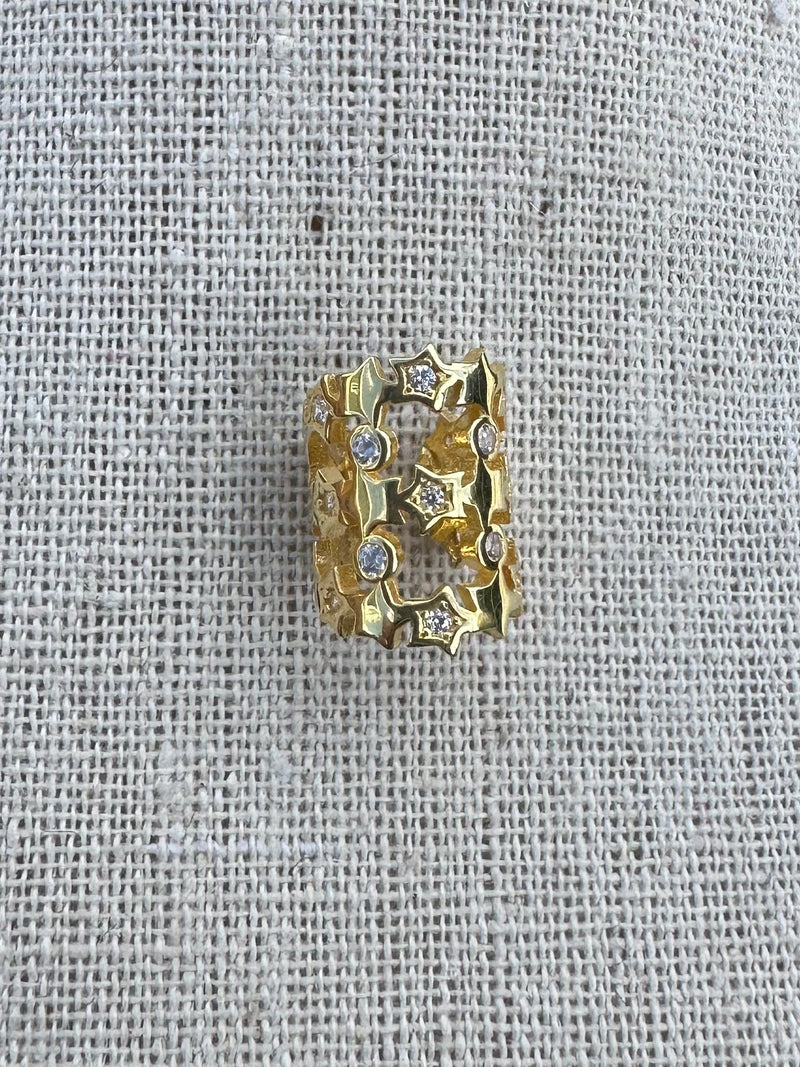 Triple Star Ear Cuff