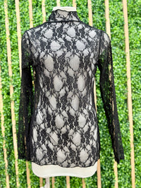 Floral Lace Long Sleeve Top