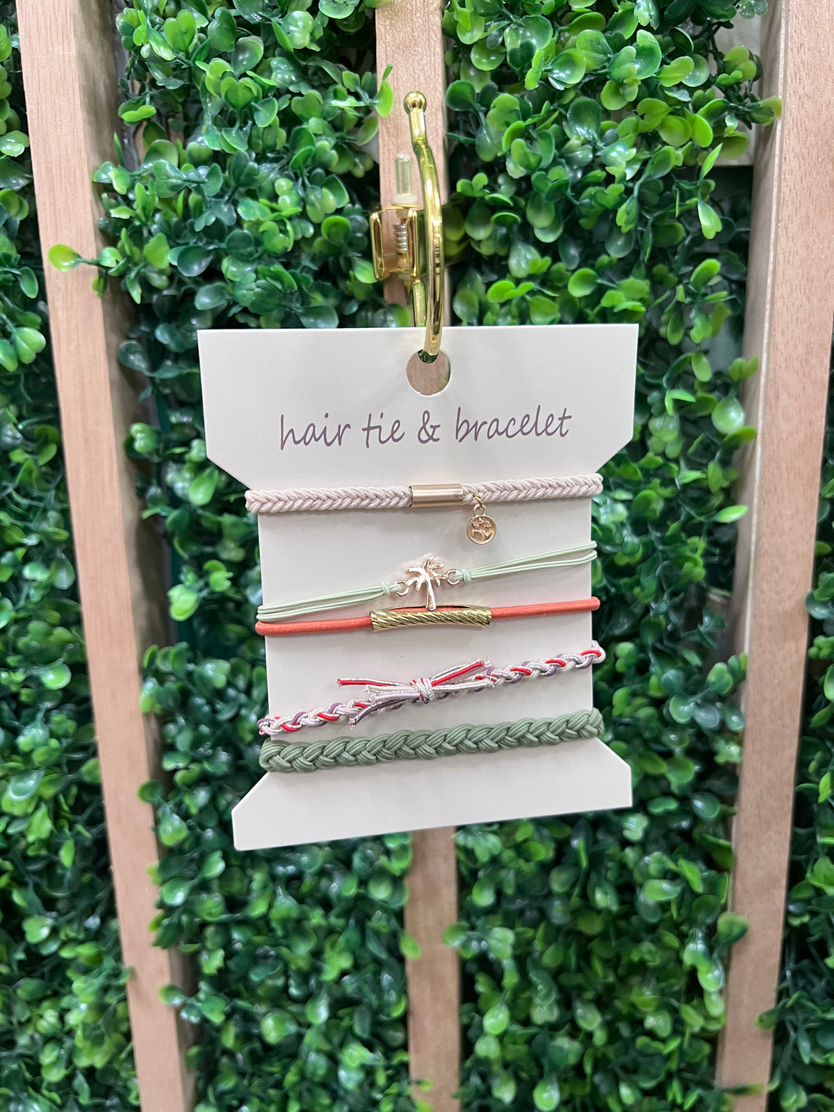 Duo Function Knot Bracelet Hair Ties